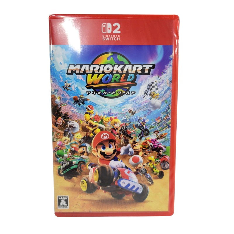 【中古美品】 【未開封】【ゲーム】マリオカート ワールド CERO区分_A 全年齢対象 Nintendo Switch 2 任天堂 スイッチ2 ソフト 029-260531-as-01-izu 万代Net店