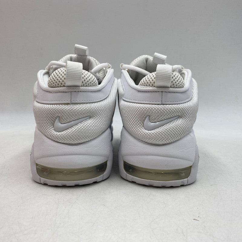 【中古美品】【メンズ】 NIKE ナイキ AIR MORE UPTEMPO LOW FZ3055-100 エア モア アップテンポ ロー スニーカー 靴 160-260602-as-07-izu サイズ：27cm カラー：WHITE/WHITE 万代Net店