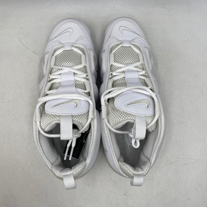 【中古美品】【メンズ】 NIKE ナイキ AIR MORE UPTEMPO LOW FZ3055-100 エア モア アップテンポ ロー スニーカー 靴 160-260602-as-07-izu サイズ：27cm カラー：WHITE/WHITE 万代Net店