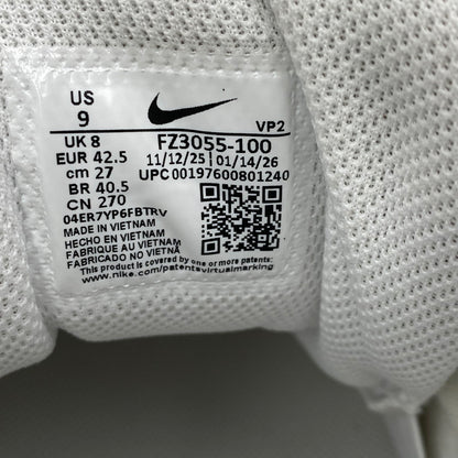 【中古美品】【メンズ】 NIKE ナイキ AIR MORE UPTEMPO LOW FZ3055-100 エア モア アップテンポ ロー スニーカー 靴 160-260602-as-07-izu サイズ：27cm カラー：WHITE/WHITE 万代Net店