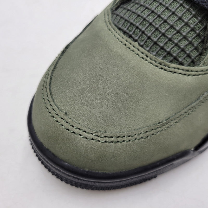 【中古美品】【メンズ】 NIKE ナイキ × UNDEFEATED アンディフィーテッド AIR JORDAN 4 RETRO OG SP "DEEP GREEN" (2025) IB1519-200 エアジョーダン 4 レトロ スニーカー 160-260603-ay-05-izu サイズ：27cm カラー：DEEP GREEN/CLEMENTINE-BLACK 万代Net店