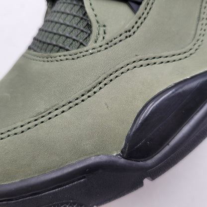 【中古美品】【メンズ】 NIKE ナイキ × UNDEFEATED アンディフィーテッド AIR JORDAN 4 RETRO OG SP "DEEP GREEN" (2025) IB1519-200 エアジョーダン 4 レトロ スニーカー 160-260603-ay-05-izu サイズ：27cm カラー：DEEP GREEN/CLEMENTINE-BLACK 万代Net店