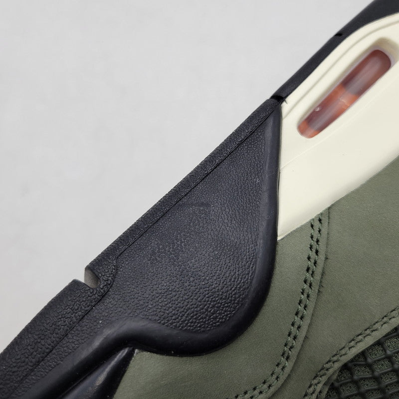 【中古美品】【メンズ】 NIKE ナイキ × UNDEFEATED アンディフィーテッド AIR JORDAN 4 RETRO OG SP "DEEP GREEN" (2025) IB1519-200 エアジョーダン 4 レトロ スニーカー 160-260603-ay-05-izu サイズ：27cm カラー：DEEP GREEN/CLEMENTINE-BLACK 万代Net店