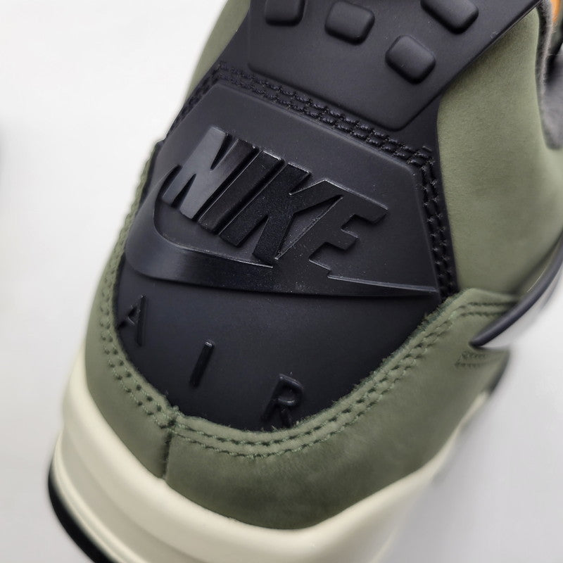 【中古美品】【メンズ】 NIKE ナイキ × UNDEFEATED アンディフィーテッド AIR JORDAN 4 RETRO OG SP "DEEP GREEN" (2025) IB1519-200 エアジョーダン 4 レトロ スニーカー 160-260603-ay-05-izu サイズ：27cm カラー：DEEP GREEN/CLEMENTINE-BLACK 万代Net店