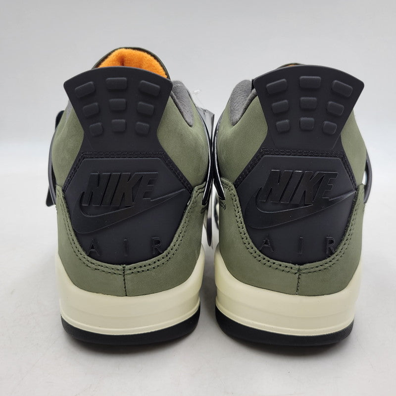 【中古美品】【メンズ】 NIKE ナイキ × UNDEFEATED アンディフィーテッド AIR JORDAN 4 RETRO OG SP "DEEP GREEN" (2025) IB1519-200 エアジョーダン 4 レトロ スニーカー 160-260603-ay-05-izu サイズ：27cm カラー：DEEP GREEN/CLEMENTINE-BLACK 万代Net店