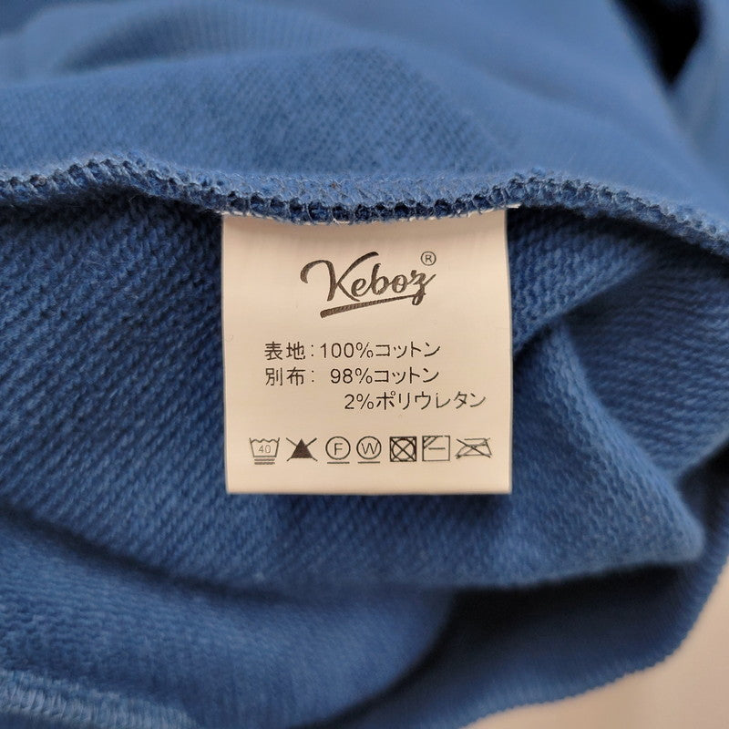 【中古美品】【メンズ】 KEBOZ ケボズ SHS SWEAT HOODIE KBZFW23PK196 スウェット フーディー パーカー 142-260601-as-07-izu サイズ：2XL カラー：ブルー 万代Net店