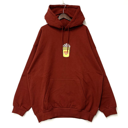 【中古品】【メンズ】 KEBOZ ケボズ BASEBALL CLUB HOODIE ベースボール クラブ フーディー パーカー トップス 142-260607-kh-05-izu サイズ：XXL カラー：バーガンディー 万代Net店