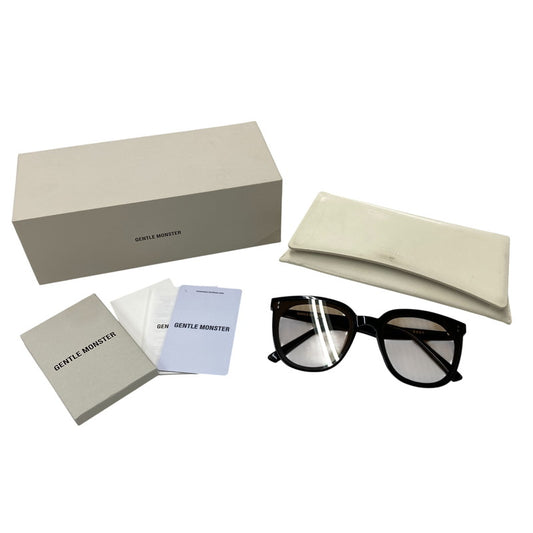 【中古品】【メンズ/レディース】 GENTLE MONSTER ジェントルモンスター ROSY SUNGLASSES ロージー サングラス 服飾雑貨 203-260603-cs-06-izu サイズ：64口19-154 カラー：ブラック×ブラウン系 万代Net店