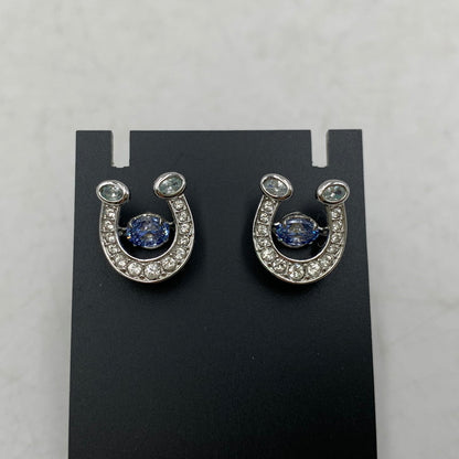 【中古品】【レディース】 SWAROVSKI スワロフスキ 5746563 HORSESHOE EARRINGS ホースシュー イヤリング ピアス アクセサリー 192-260606-ya-02-izu カラー：シルバー 万代Net店