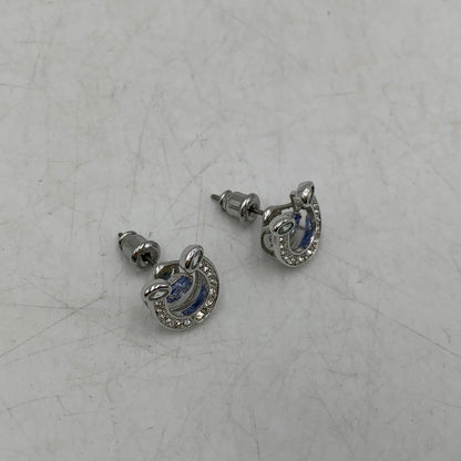 【中古品】【レディース】 SWAROVSKI スワロフスキ 5746563 HORSESHOE EARRINGS ホースシュー イヤリング ピアス アクセサリー 192-260606-ya-02-izu カラー：シルバー 万代Net店
