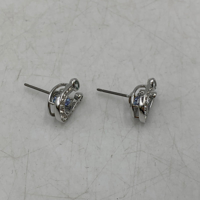 【中古品】【レディース】 SWAROVSKI スワロフスキ 5746563 HORSESHOE EARRINGS ホースシュー イヤリング ピアス アクセサリー 192-260606-ya-02-izu カラー：シルバー 万代Net店