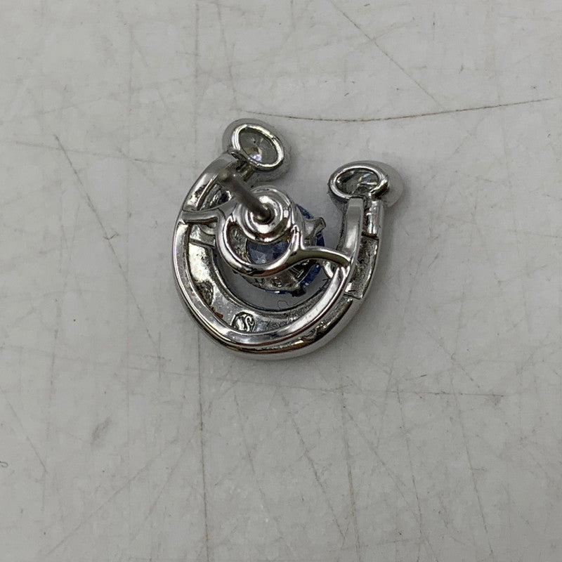 【中古品】【レディース】 SWAROVSKI スワロフスキ 5746563 HORSESHOE EARRINGS ホースシュー イヤリング ピアス アクセサリー 192-260606-ya-02-izu カラー：シルバー 万代Net店