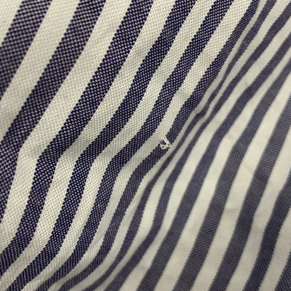 【中古品】【メンズ】 THOMAS MASON トーマスメイソン × BRACTMENT ブラクトメント 3211-231-256 STRIPE SHIRT ストライプ シャツ トップス 長袖 147-260606-ya-08-izu サイズ：38 カラー：ネイビー系×ホワイト 万代Net店