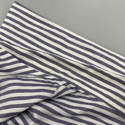 【中古品】【メンズ】 THOMAS MASON トーマスメイソン × BRACTMENT ブラクトメント 3211-231-256 STRIPE SHIRT ストライプ シャツ トップス 長袖 147-260606-ya-08-izu サイズ：38 カラー：ネイビー系×ホワイト 万代Net店