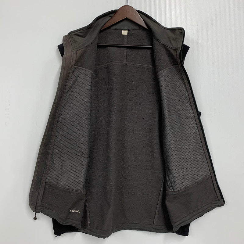 【中古品】【メンズ】 THE NORTH FACE ザ・ノースフェイス APEX エイペックス SOFT SHELL VEST ソフトシェル ベスト トップス 144-260606-ya-09-izu サイズ：下記参照 カラー：BLACK 万代Net店