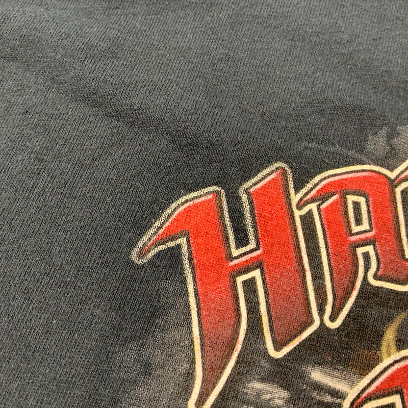 【中古品】【メンズ】 HARLEY-DAVIDSON ハーレーダビッドソン c2017 PIRATE SCULL PRINT TEE パイレート スカル プリント Tシャツ トップス 半袖 146-260606-ya-05-izu サイズ：2XL カラー：ネイビー系 万代Net店