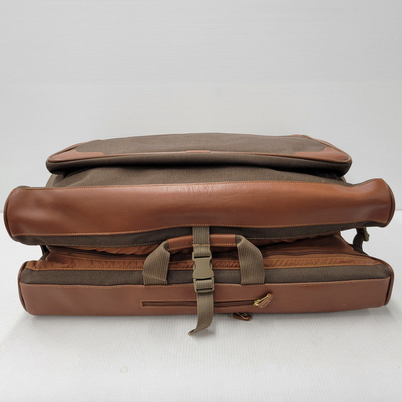 【中古品】【メンズ/レディース】 COACH 0562 TRAVEL GARMENT BAG トラベル ガーメント バッグ 鞄 カバン 180-260602-ya-18-izu カラー：ブラウン 万代Net店