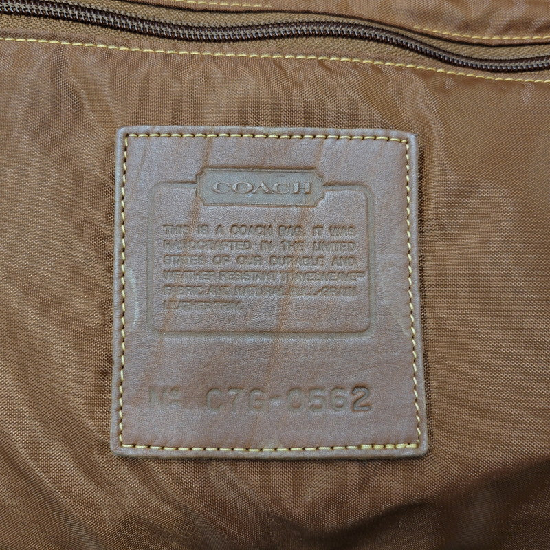 【中古品】【メンズ/レディース】 COACH 0562 TRAVEL GARMENT BAG トラベル ガーメント バッグ 鞄 カバン 180-260602-ya-18-izu カラー：ブラウン 万代Net店