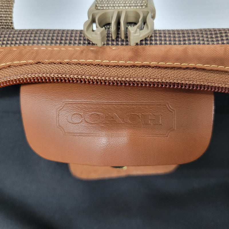 【中古品】【メンズ/レディース】 COACH 0562 TRAVEL GARMENT BAG トラベル ガーメント バッグ 鞄 カバン 180-260602-ya-18-izu カラー：ブラウン 万代Net店