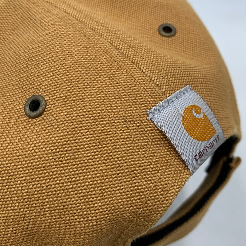 【中古品】【メンズ/レディース】 CARHARTT カーハート × 47BRAND フォーティーセブン LA DODGERS DUCK ADJUSTABLE CAP ドジャース ダック アジャスタブル キャップ 帽子 185-260606-ya-01-izu サイズ：OSFA カラー：キャメル 万代Net店