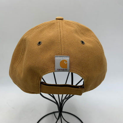 【中古品】【メンズ/レディース】 CARHARTT カーハート × 47BRAND フォーティーセブン LA DODGERS DUCK ADJUSTABLE CAP ドジャース ダック アジャスタブル キャップ 帽子 185-260606-ya-01-izu サイズ：OSFA カラー：キャメル 万代Net店