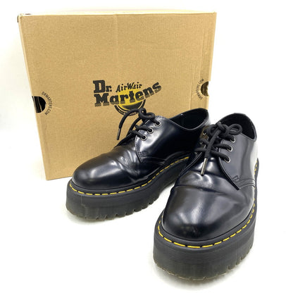 【中古品】【メンズ】 Dr.Martens ドクターマーチン 1461 QUAD 3 HOLE SHOES 3 ホール シューズ 靴 164-260602-as-09-izu サイズ：UK9 カラー：ブラック 万代Net店