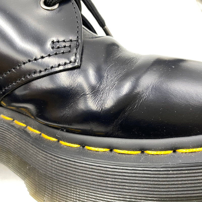【中古品】【メンズ】 Dr.Martens ドクターマーチン 1461 QUAD 3 HOLE SHOES 3 ホール シューズ 靴 164-260602-as-09-izu サイズ：UK9 カラー：ブラック 万代Net店