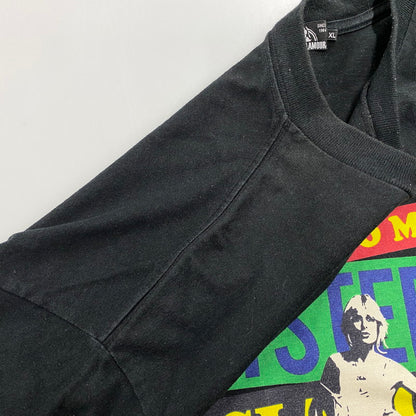 【中古品】【メンズ】 HYSTERIC GLAMOUR ヒステリックグラマー 02193CL03 TALK TO ME GIRL トークトゥミーガール L S ロングスリーブ TEE Tシャツ トップス 長袖 140-260608-ya-06-izu サイズ：XL カラー：ブラック 万代Net店