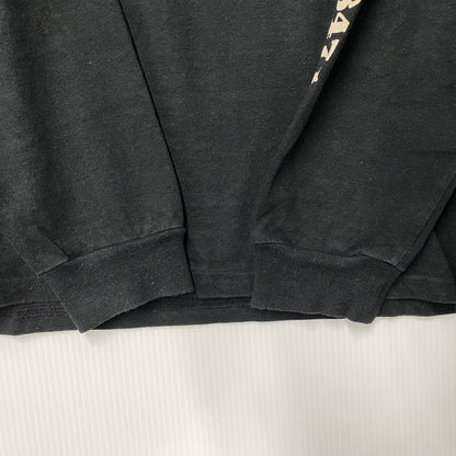 【中古品】【メンズ】 HYSTERIC GLAMOUR ヒステリックグラマー 02193CL03 TALK TO ME GIRL トークトゥミーガール L S ロングスリーブ TEE Tシャツ トップス 長袖 140-260608-ya-06-izu サイズ：XL カラー：ブラック 万代Net店