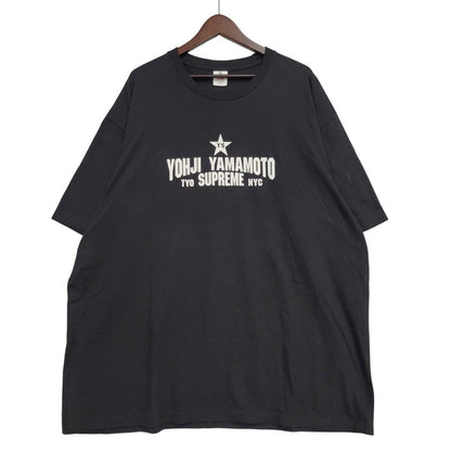 【中古品】【メンズ】 Supreme シュプリーム × Y'S BY YOHJI YAMAMOTO ワイズバイヨウジヤマモト STAR TEE Tシャツ 半袖 トップス 149-260601-as-03-izu サイズ：XXL カラー：ブラック 万代Net店
