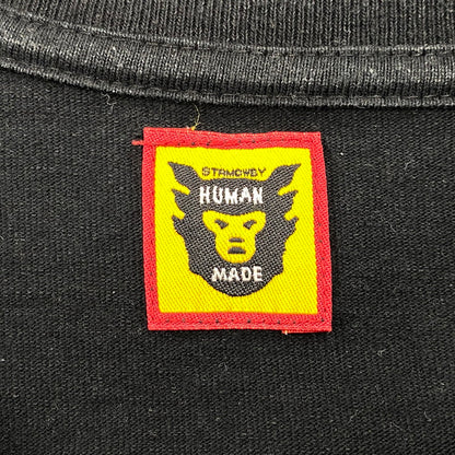 【中古品】【メンズ】 HUMAN MADE ヒューマンメード × GIRLS DON'T CRY ガールズドントクライ HARAJUKU T-SHIRT #2 VERDY ハラジュク Tシャツ トップス 142-260602-kh-07-izu サイズ：XL カラー：ブラック 万代Net店