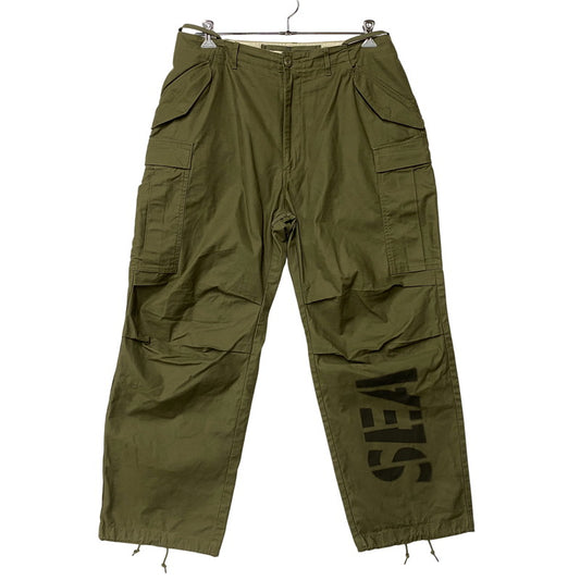 【中古品】【メンズ】 WIND AND SEA ウィンダンシー WDS-O-MDD-25-Q4-PT-01 CARGO PANTS カーゴ パンツ ボトムス ズボン 153-260603-cs-16-izu サイズ：REGULAR-LARGE カラー：カーキ 万代Net店