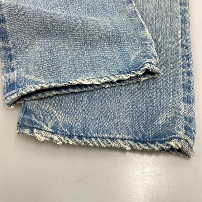 【中古品】【メンズ】 HYSTERIC GLAMOUR ヒステリックグラマー 02173AP12 STUDS CRASH PAINT DENIM PANTS スタッズ クラッシュ ペイント デニム パンツ ボトムス ズボン 151-260604-cs-08-izu サイズ：34 カラー：ライトインディゴ 万代Net店