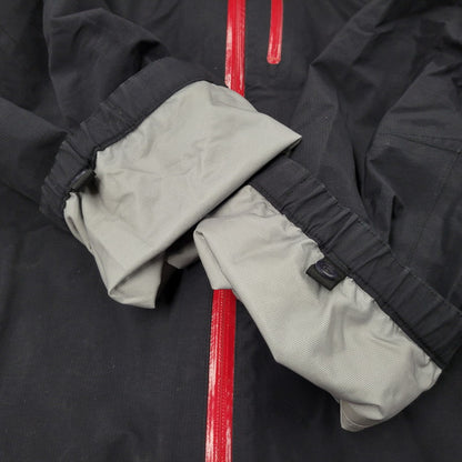 【現状渡し品】【メンズ】 mont-bell モンベル 3IN1 FALL LINE PARKA 1102432 フォールライン パーカ ジャケット アウター 144-260602-as-18-izu サイズ：XL カラー：ブラック/レッド 万代Net店