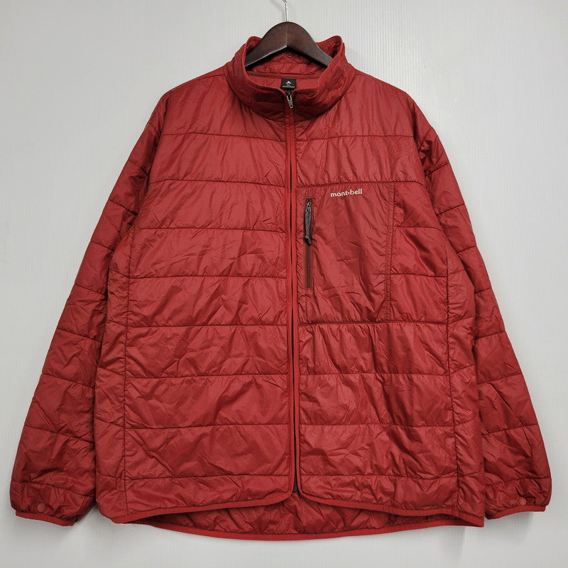 【現状渡し品】【メンズ】 mont-bell モンベル 3IN1 FALL LINE PARKA 1102432 フォールライン パーカ ジャケット アウター 144-260602-as-18-izu サイズ：XL カラー：ブラック/レッド 万代Net店