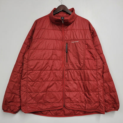 【現状渡し品】【メンズ】 mont-bell モンベル 3IN1 FALL LINE PARKA 1102432 フォールライン パーカ ジャケット アウター 144-260602-as-18-izu サイズ：XL カラー：ブラック/レッド 万代Net店