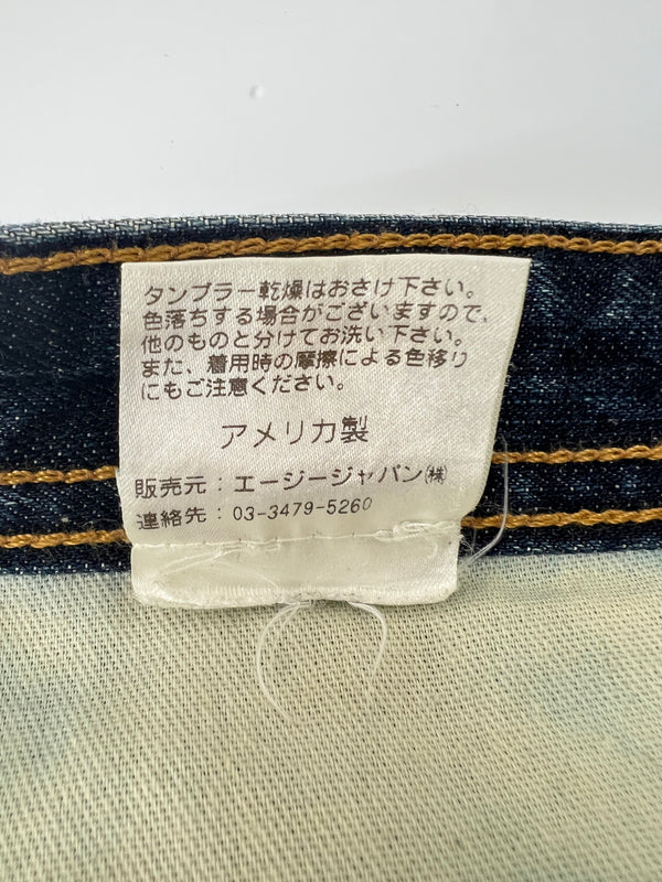 【中古品】【メンズ】 AG アドリアーノゴールドシュミット TAMBOURINE STRAIGHT LEG JEANS タンバリン ストレート ジーンズ ボトムス デニムパンツ 178-260627-kk-09-hon サイズ：30 カラー：インディゴ 万代Net店
