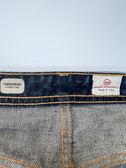 【中古品】【メンズ】 AG アドリアーノゴールドシュミット TAMBOURINE STRAIGHT LEG JEANS タンバリン ストレート ジーンズ ボトムス デニムパンツ 178-260627-kk-09-hon サイズ：30 カラー：インディゴ 万代Net店