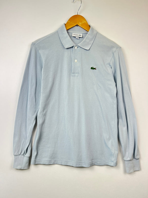 【中古品】【メンズ/レディース】 LACOSTE ラコステ L/S POLO SHIRT L1312AL ロングスリーブ ポロシャツ 長袖 トップス 178-260620-kk-19-hon サイズ：XS カラー：ライトブルー 万代Net店
