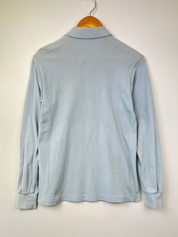 【中古品】【メンズ/レディース】 LACOSTE ラコステ L/S POLO SHIRT L1312AL ロングスリーブ ポロシャツ 長袖 トップス 178-260620-kk-19-hon サイズ：XS カラー：ライトブルー 万代Net店