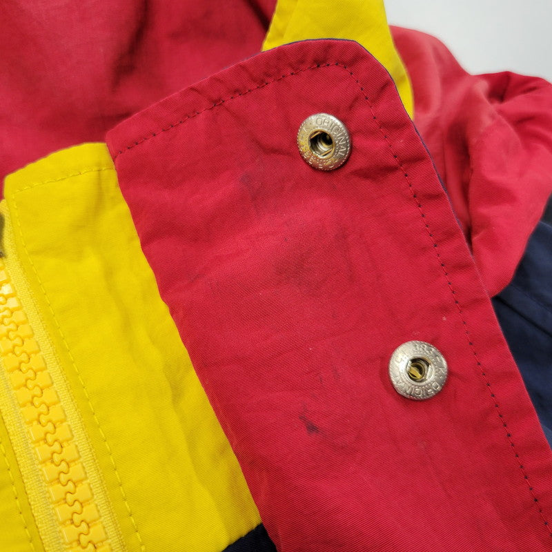 【現状渡し品】【メンズ】 TOMMY HILFIGER トミーヒルフィガー SAILING JACKET セーリングジャケット アウター 146-260602-as-17-izu サイズ：L カラー：ネイビー 万代Net店