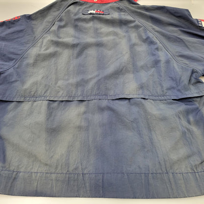 【現状渡し品】【メンズ】 TOMMY HILFIGER トミーヒルフィガー SAILING JACKET セーリングジャケット アウター 146-260602-as-17-izu サイズ：L カラー：ネイビー 万代Net店