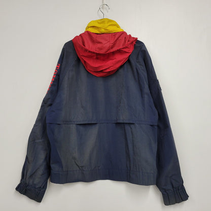 【現状渡し品】【メンズ】 TOMMY HILFIGER トミーヒルフィガー SAILING JACKET セーリングジャケット アウター 146-260602-as-17-izu サイズ：L カラー：ネイビー 万代Net店