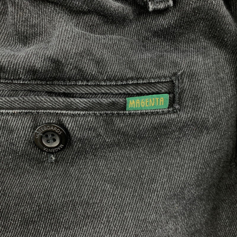 【中古品】【メンズ】 MAGENTA SKATEBOARDS マゼンタ スケートボード BLACK DENIM EASY PANTS ブラック デニム イージー パンツ ボトムス 153-260607-kh-09-izu サイズ：XL カラー：ブラック 万代Net店