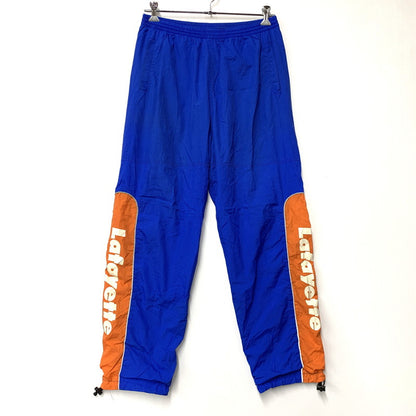 【中古品】【メンズ】 LAFAYETTE ラファイエット LS201202 COLORBLOCK NYLON TRACK PANTS カラーブロック ナイロン トラック パンツ ボトムス 153-260607-kh-08-izu サイズ：XL カラー：ブルー×オレンジ 万代Net店