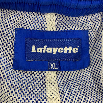 【中古品】【メンズ】 LAFAYETTE ラファイエット LS201202 COLORBLOCK NYLON TRACK PANTS カラーブロック ナイロン トラック パンツ ボトムス 153-260607-kh-08-izu サイズ：XL カラー：ブルー×オレンジ 万代Net店