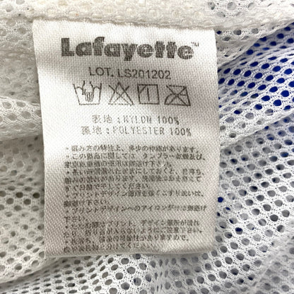 【中古品】【メンズ】 LAFAYETTE ラファイエット LS201202 COLORBLOCK NYLON TRACK PANTS カラーブロック ナイロン トラック パンツ ボトムス 153-260607-kh-08-izu サイズ：XL カラー：ブルー×オレンジ 万代Net店