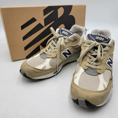 【中古品】【メンズ】 NEW BALANCE ニューバランス MADE IN UK M991BTN スニーカー シューズ 靴 162-260602-ya-19-izu サイズ：27cm カラー：BROWN RICE 万代Net店