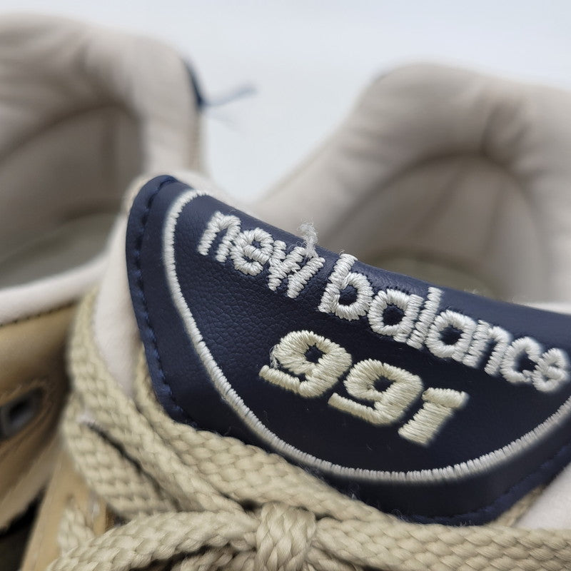 【中古品】【メンズ】 NEW BALANCE ニューバランス MADE IN UK M991BTN スニーカー シューズ 靴 162-260602-ya-19-izu サイズ：27cm カラー：BROWN RICE 万代Net店