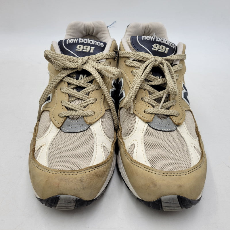【中古品】【メンズ】 NEW BALANCE ニューバランス MADE IN UK M991BTN スニーカー シューズ 靴 162-260602-ya-19-izu サイズ：27cm カラー：BROWN RICE 万代Net店